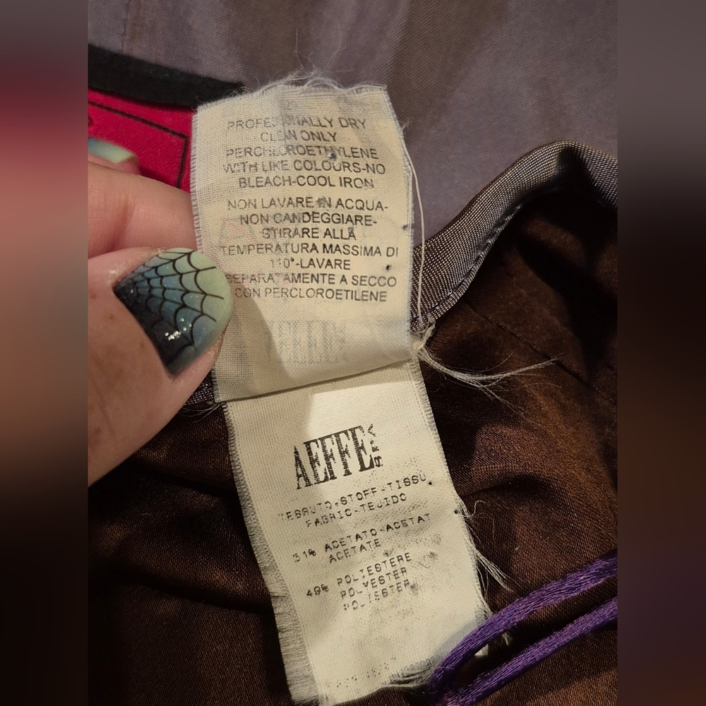 John Paul Gaultier Vintahe Lilac Purple Silky Dress Pants 10 - Picture 10 of 11